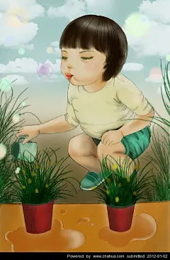 皮皮猪的漫画的插画画廊展厅