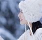 初雪_人像_POCO摄影,雪,冬季写真,写真,小清新,雪地