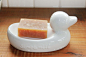 小鸭子陶瓷肥皂盒