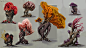 Fungal Tree sketches 