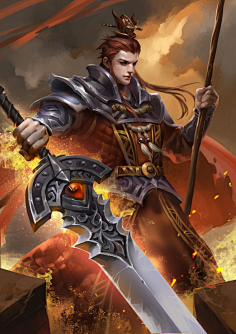 霍峻-黑桃j(a50f6) - 来自花瓣:@治愈星期五6治愈星期五采集到【三国