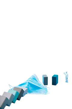 微缩创意防疫医疗用品PNG