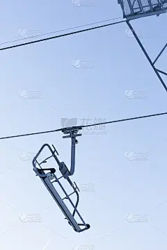 空滑雪缆车，韩国