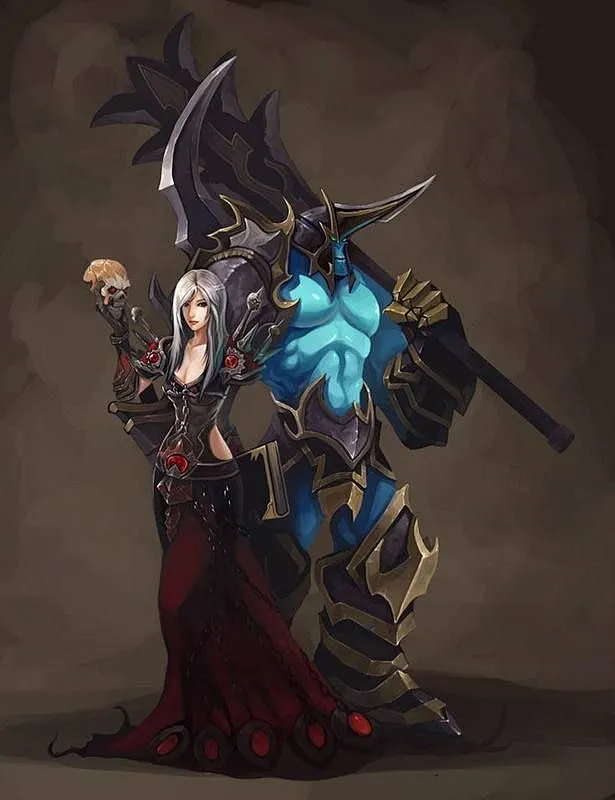 魔兽世界术士 流浪剑客图片_wow图片素材-花瓣网
