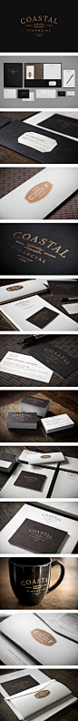 Coastal Financial identity | Identity@北坤人素材