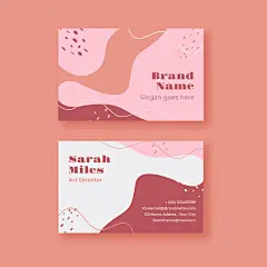 高级时尚名片模板简约品牌推广商务卡片印刷宣传ai设计素材模板-淘宝网