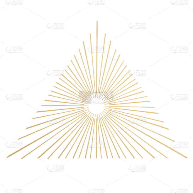 手绘-鎏金几何纹理贺卡装饰元素7