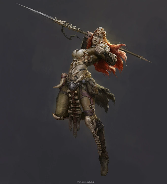 Barbarian Ranger, Russell Dongjun Lu : Barbarian Ranger Design www ...