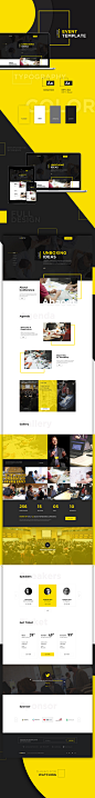 U-MEETUP - Event and Conference Template on Behance
