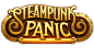 Steampunk Panic : A logo created for a frenetic mobile game from Eat the Moon Games in which you press but