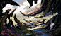 [转载]Bravely_Default <wbr>勇气默示录场景原画 <wbr>酷图赏~