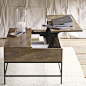 Rustic Storage Coffee Table from west elm: 