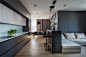 The moonway apartment by SVOYA studio : "SVOYA STUDIO" has designed " The moonway apartment " Apartment in the center of Odessa city. Open-plan space with area of 135 m2 allowed to lay out a spacious studio (with a kitchen, a parlor an