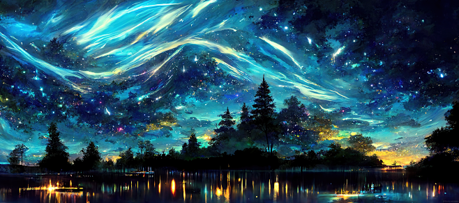 AI星空电脑壁纸