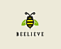 标志设计元素运用实例：蜜蜂(二)-设计之家