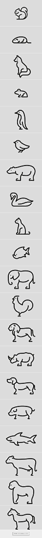 Animal Pictograms on Behance