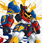 SUPA-ROBOT : Compiled artwork of Super Robots (both Fan-art and Self made)done in 2015