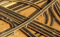 公路,市区,路口,迪拜塔,计划书,视点,汽车,交通,波斯湾,现代