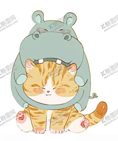 猫咪插画 【酷图网】手绘,卡通,表情包,元素,广告设计,卡通猫,卡通猫咪,可爱猫咪,猫咪插画,手绘小猫,小猫