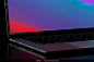 5款MacBook笔记本air广告网页ui界面ps样机设计作品展示效果图