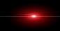 Red anamorphic flare by SavageLandPictures