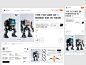 Robotics Website UI