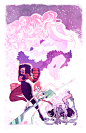 Steven Universe - Mother Mother : Steven Universe Illustration of the main gems. Pearl is my favorite!