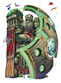 Terra Battle 2的Guardian Ehzu DNA Art