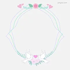 卡通手绘情人节边框插画圆形图片大小2000x2000px 图片尺寸511.18 KB 来自PNG搜索网 pngss.com 免费免扣png素材下载！2.14#爱心#插画设计#促销框#电商#告白#广告设计#海报设计#花草#花卉#节日#卡通#框#