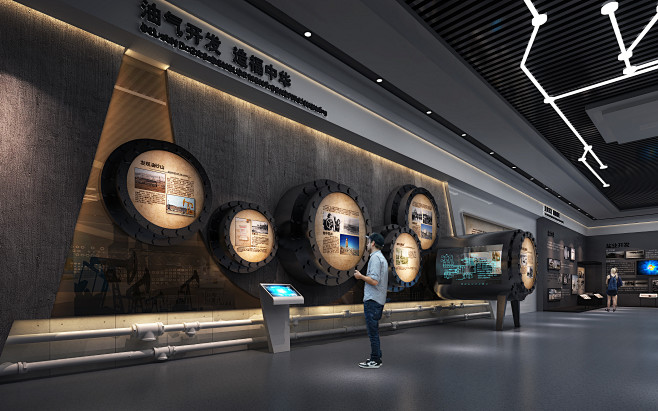 成果展馆 展馆 展台 展厅 模型 设计 ...