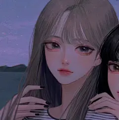 闺蜜动漫女头 - 堆糖，美图壁纸兴趣社区