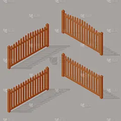 木栅栏套