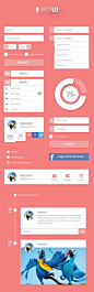 Best Web UI Design files.  spanningtreemedia.ca #web design #website designing #spanningtree media