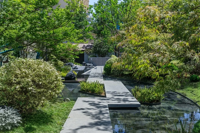 花园记事：“青林之间”私宅花园景观设计 / 瀚斯设计 – mooool木藕设计网-花瓣网
