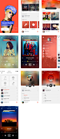 Music App UI Kit - UI - sketch.im