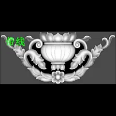 C283精雕图灰度浮雕图雕刻欧式图库