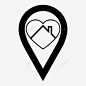 家家庭心脏图标 设计图片 免费下载 页面网页 平面电商 创意素材