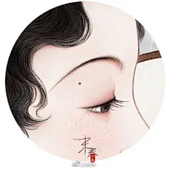 美人回眸一笑胜星华
#古风分享[超话]##古风阁[超话]##古风插画##古风图片# 
画师：@末春 ​​​