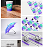 潮流创意文创VI品牌设计样机网红奶茶咖啡面包烘焙文创VI包装素材-淘宝网
