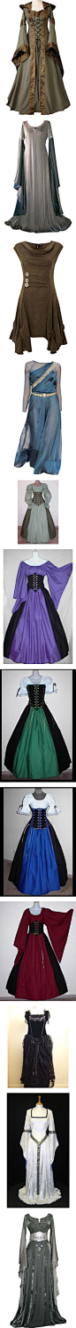 "Medival Dresses 1" by kia on Polyvore