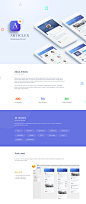 Articlex- Multipurpose iOS application design : Articlex is an article/blog app as well as a hybrid iOS app design platform. Most of the section’s design can be used for another platform easily. It is simple and user-friendly with the cool interface. Basi