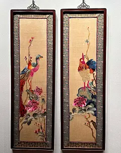 清代湘绣大吉图