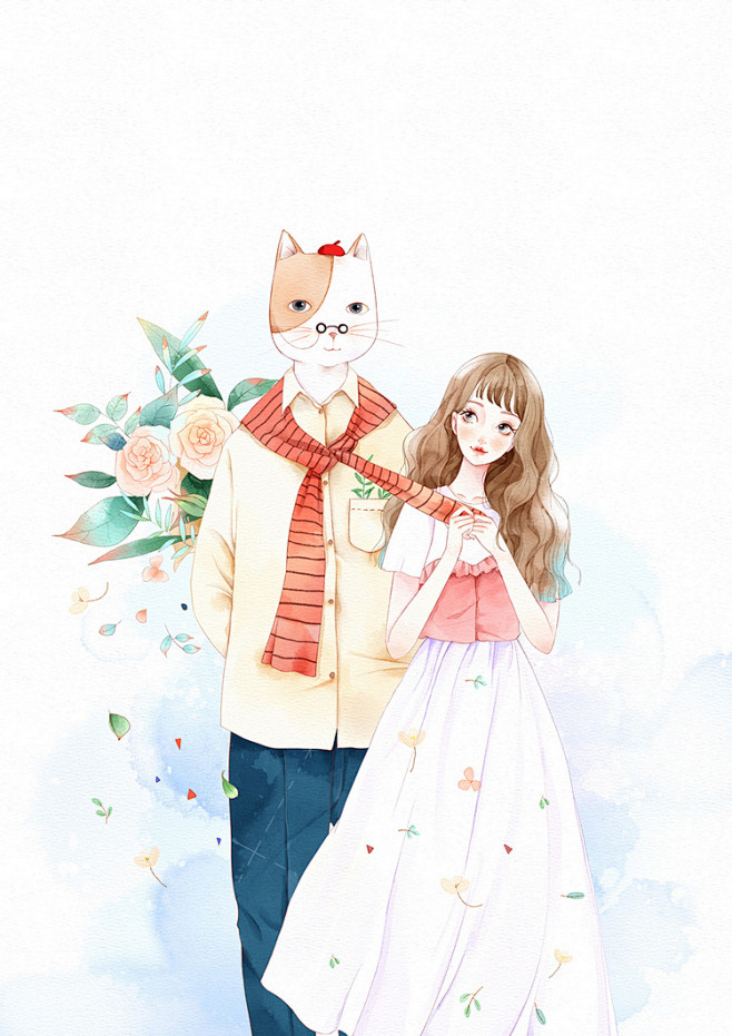 有你、便是晴天 | 画画的阿栗 - 原创...