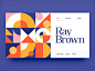 Ray Brown / Contemporary Abstract Art by Mike | Creative Mints on Dribbble