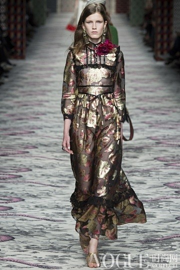 Gucci2016年春夏高级成衣时装秀发...