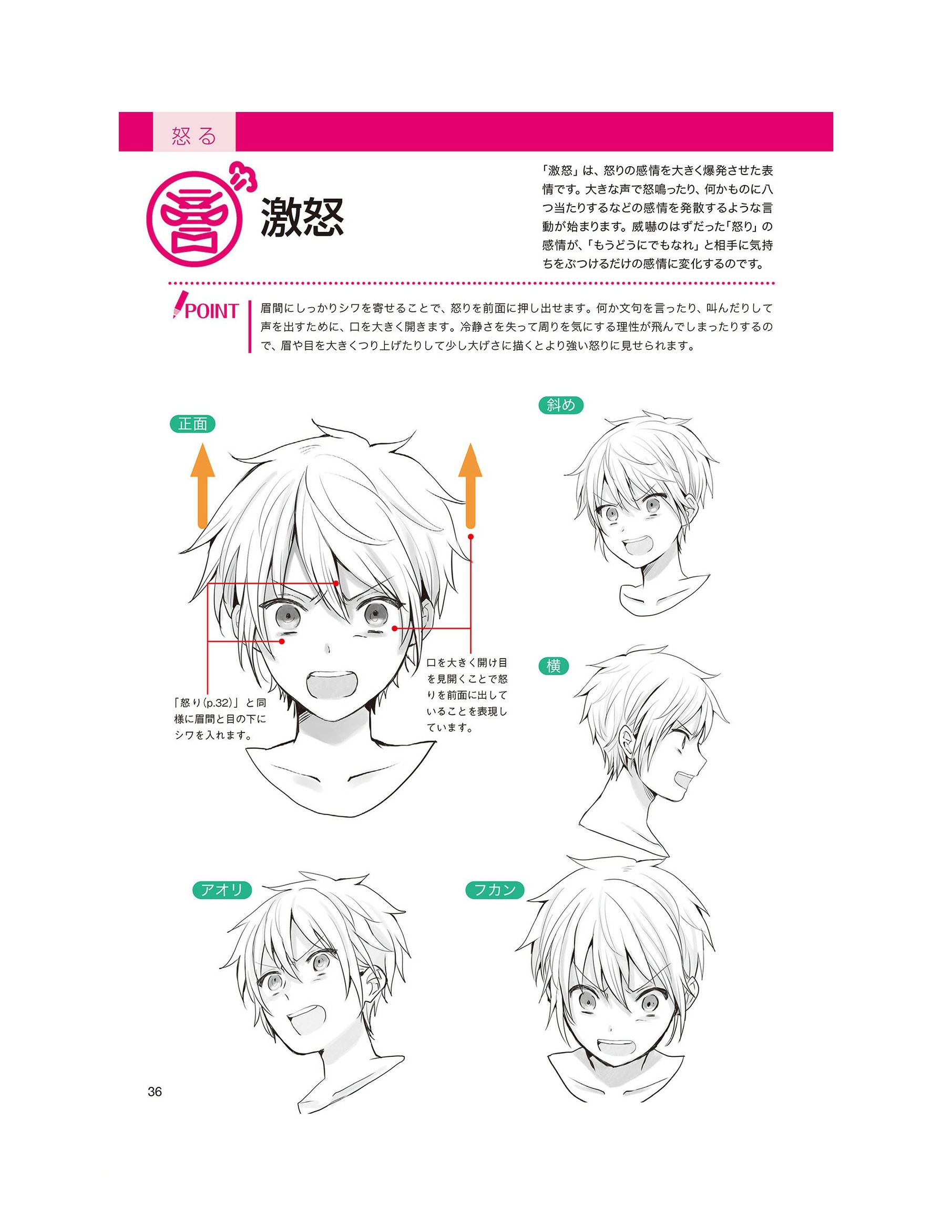 デジタルイラストの「表情」描き方事典想いが伝わる感情表現53