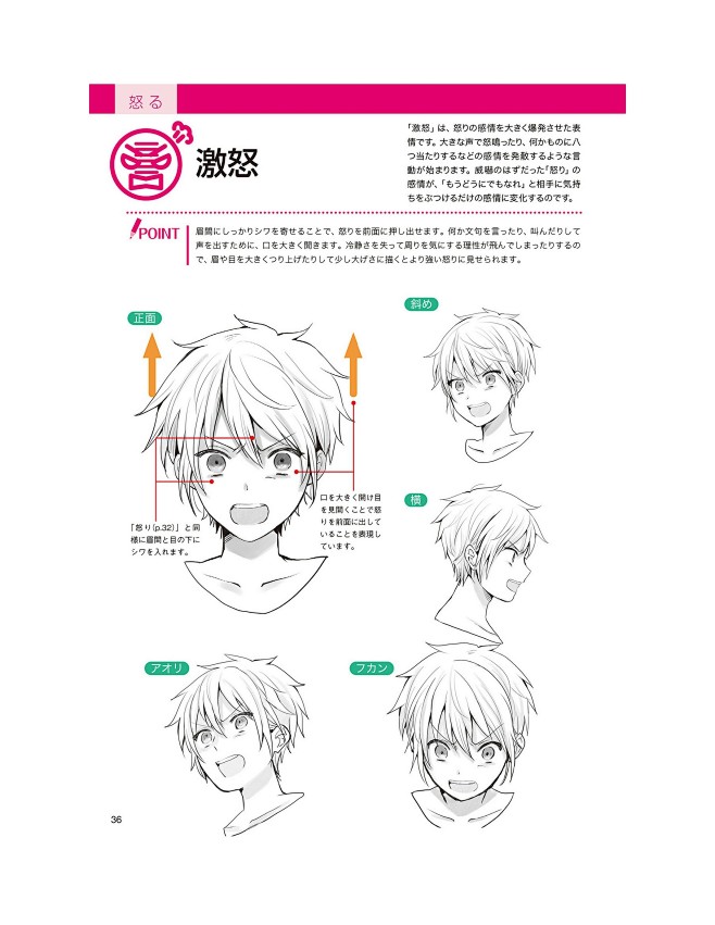 デジタルイラストの「表情」描き方事典想いが伝わる感情表現53