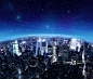City Lights by Starry Night