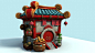 world of warcraft environment art Pandaren_House