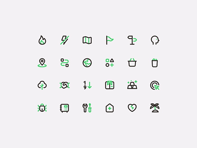Nucleo Axis Icons